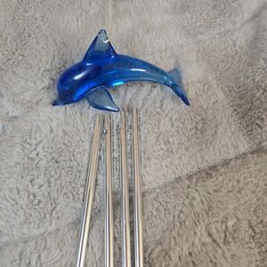 Blue Dolphin Wind Chime
